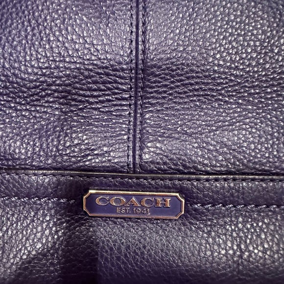 Coach park Carrie pebbled leather bag - Picture 2 of 7